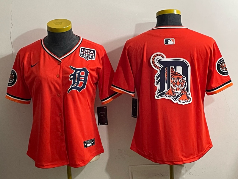 youth Detroit Tigers blank orange Nike 2026 MLB Jersey 0404002->youth mlb jersey->Youth Jersey